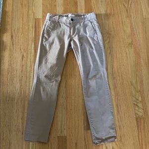 Jcrew Frankie Khaki Pants